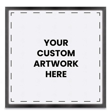 United Visual Products Sliding Door Indoor Enclosed Corkboard, 3 UV9019ACS-BLACK-CINNABA